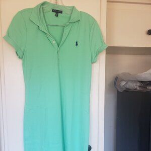 Ralph Lauren Polo Dress Mint Green Size M